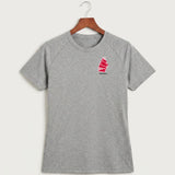 Amboy Football general - Gray Tee - Left Chest