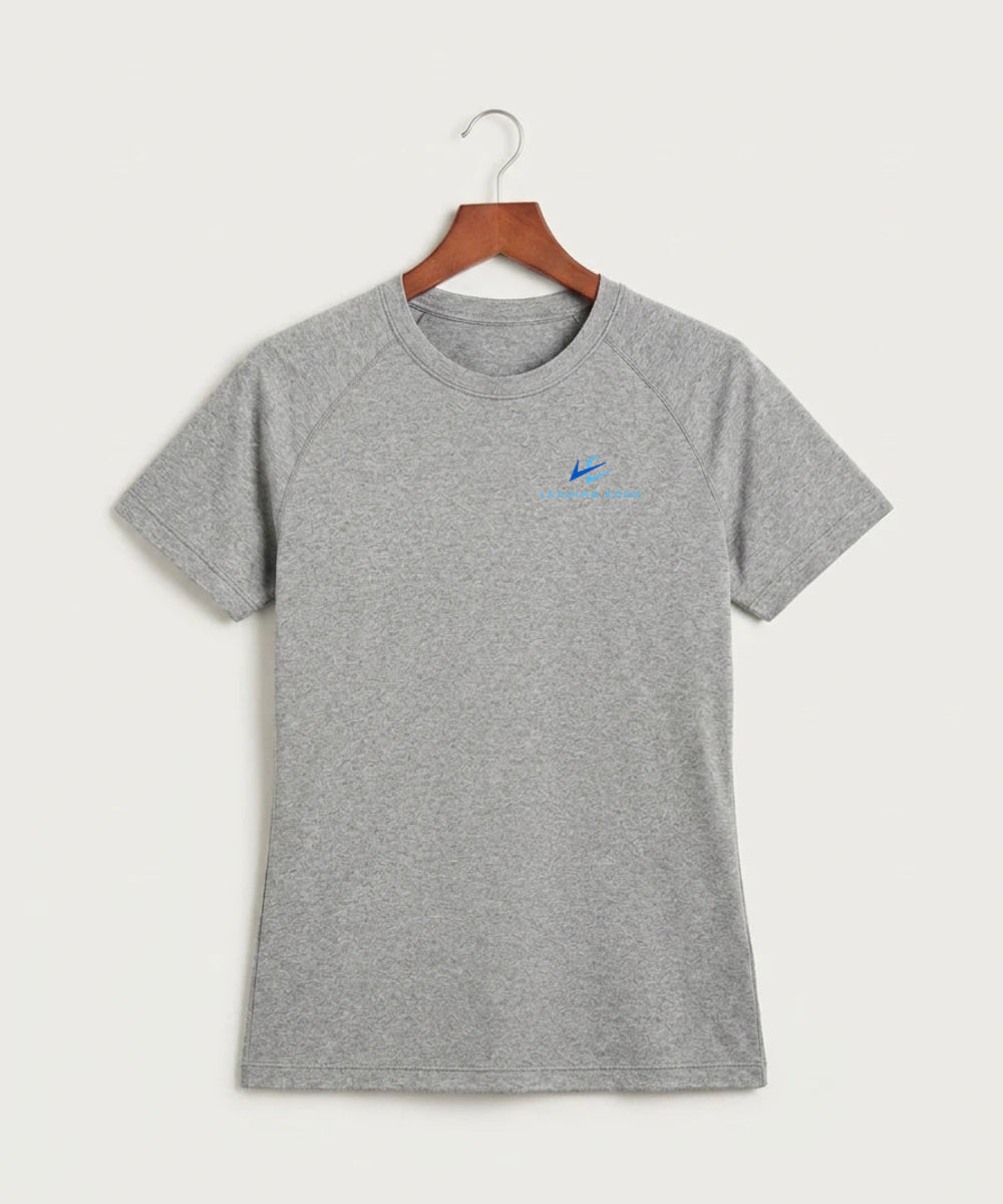 Leading Edge example_store - Gray Tee - Left Chest