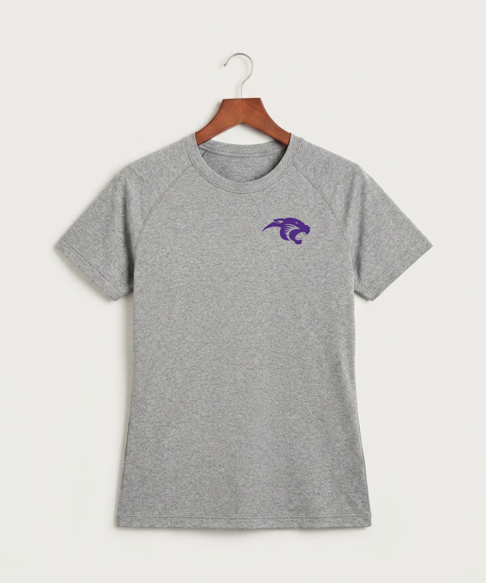 Glencoe Silver Lake High School Athletics - Gray Tee - Left Chest