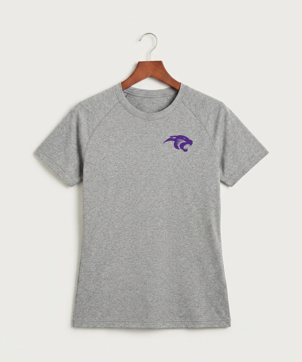 Glencoe Silver Lake High School Athletics - Gray Tee - Left Chest