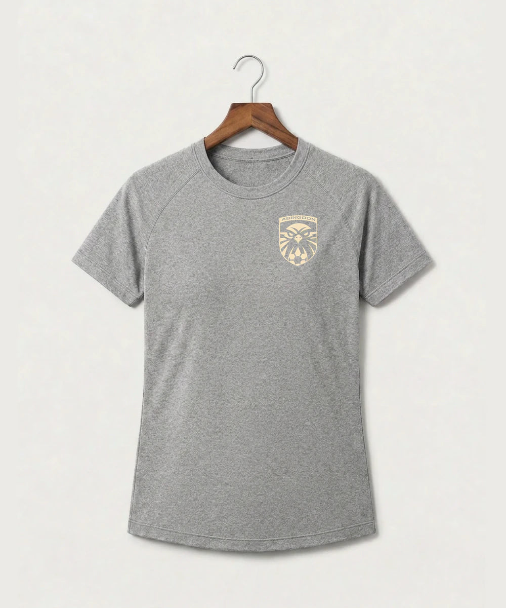 Abingdon High School Football (Boys) - Gray Tee - Left Chest