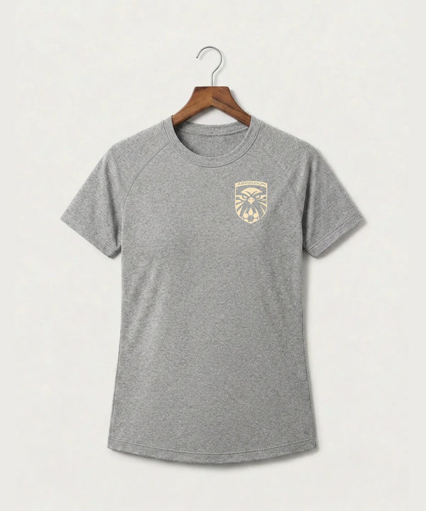 Abingdon High School Football (Boys) - Gray Tee - Left Chest