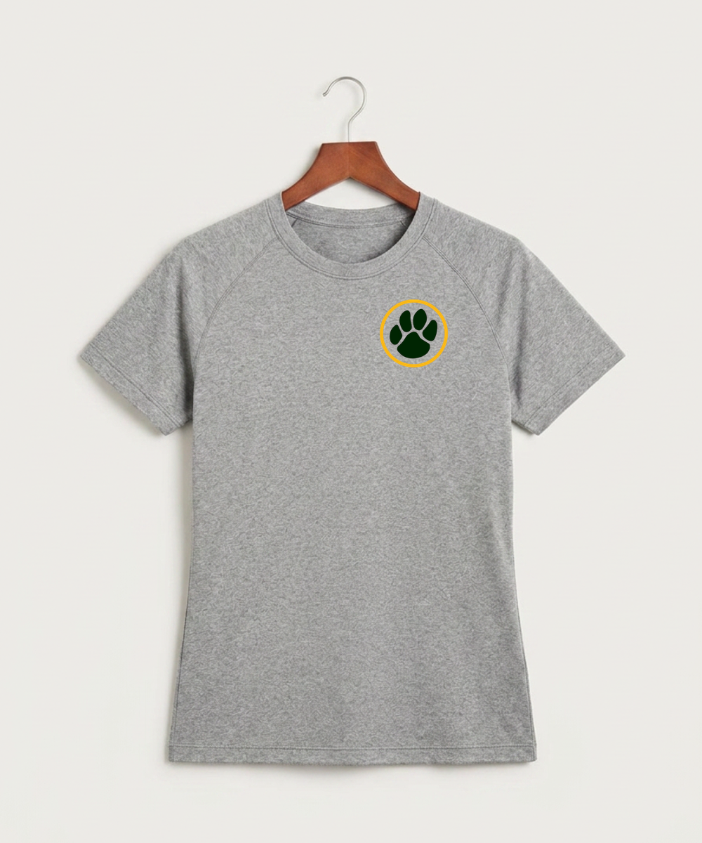 Ashwaubenon High School Team Store - Gray Tee - Left Chest