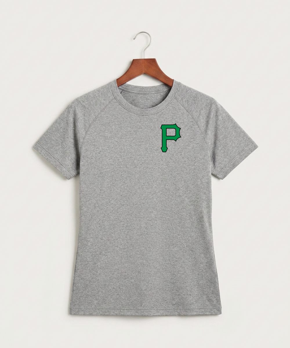 Pipestone Area High School Volleyball (Girls) - Gray Tee - Left Chest