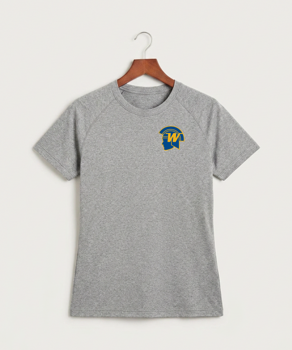 Wayzata High School Football (Boys) - Gray Tee - Left Chest