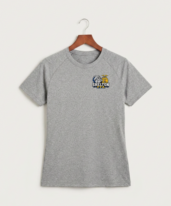 Shelton High School FFA general - Gray Tee - Left Chest