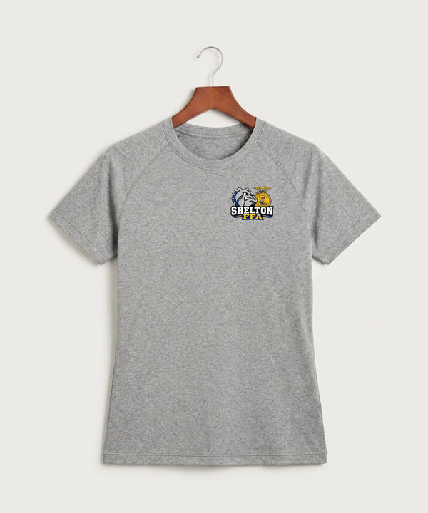 Shelton High School FFA general - Gray Tee - Left Chest