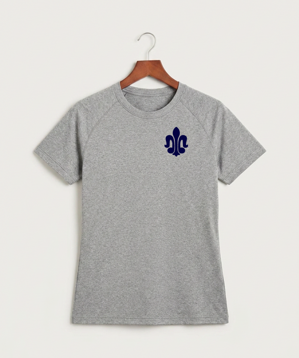 Saint Peter High School Athletics - Gray Tee - Left Chest