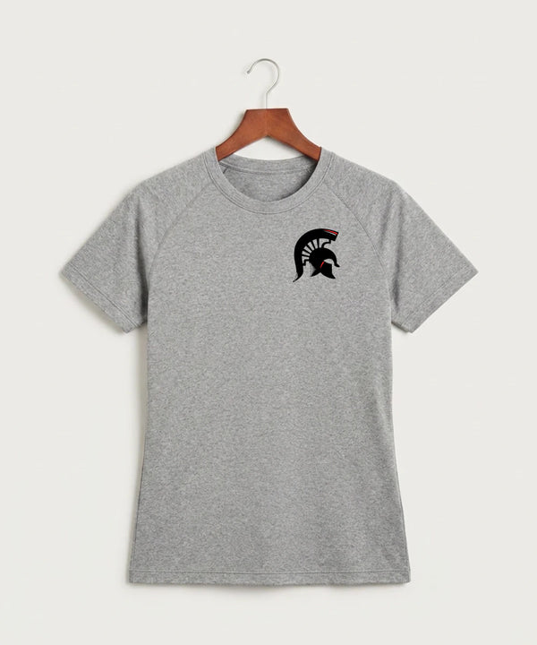 Bold High School Football (Boys) - Gray Tee - Left Chest