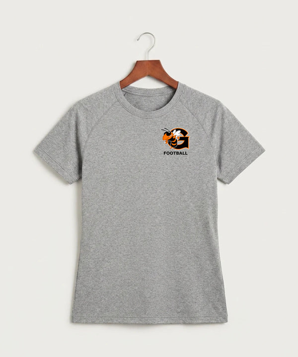 Giltner High School Football - Gray Tee - Left Chest