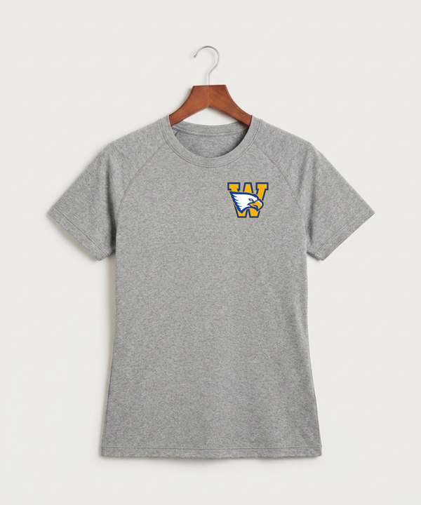 Windom Area High School Volleyball (Girls) - Gray Tee - Left Chest