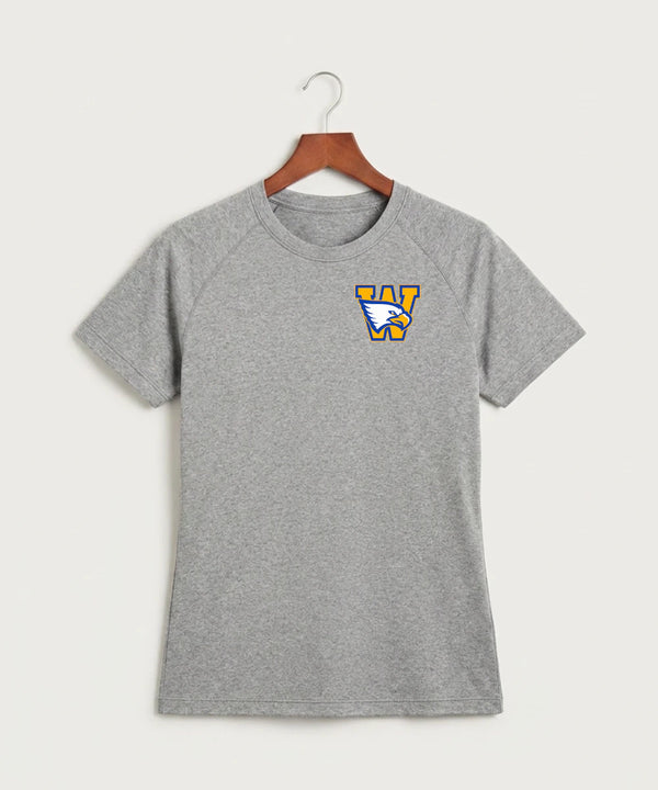 Windom Area High School Volleyball (Girls) - Gray Tee - Left Chest