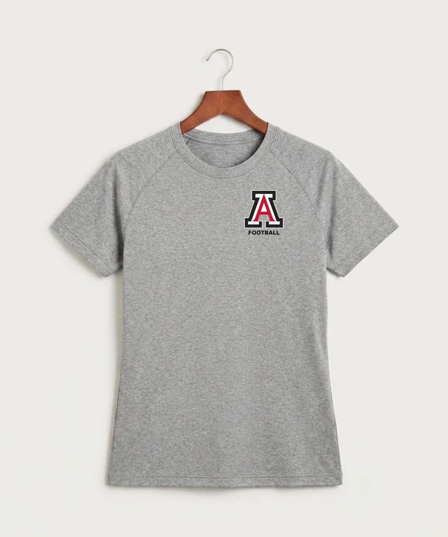 Amboy Football general - Gray Tee - Left Chest