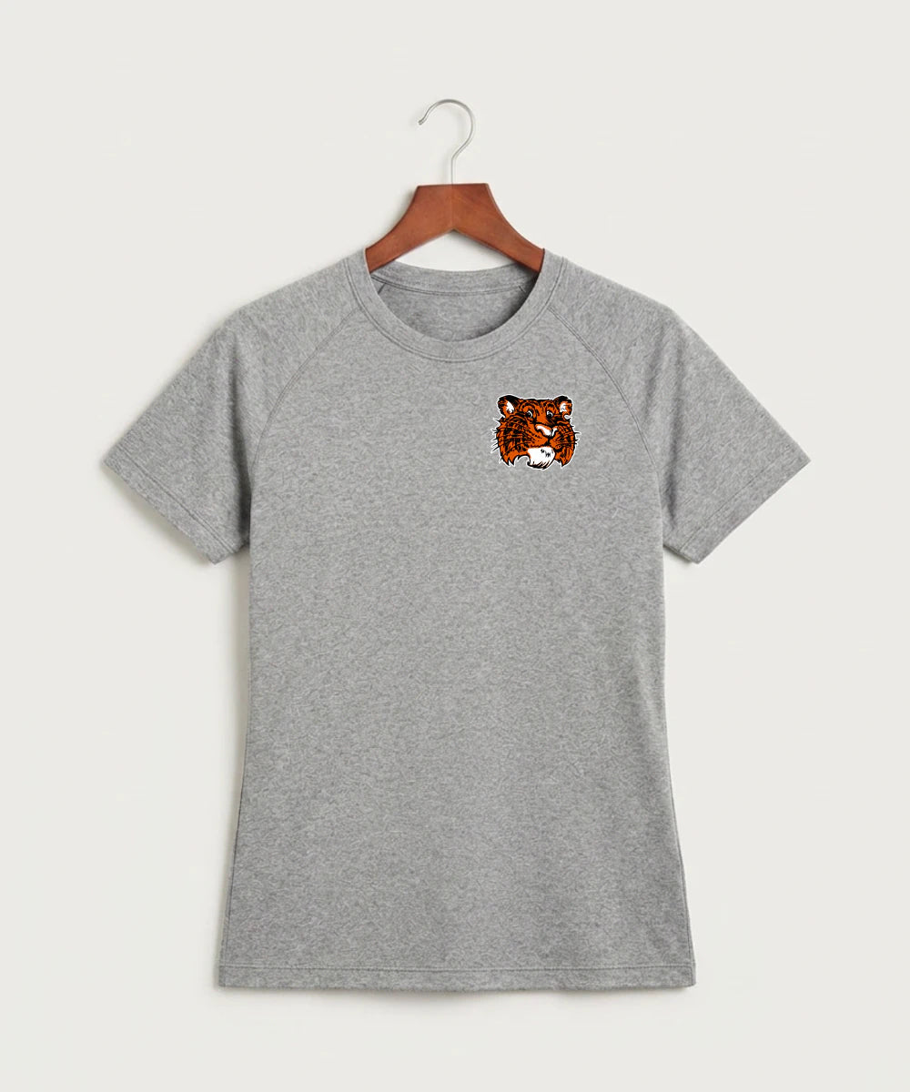 Browerville Public High School Athletics Coed - Gray Tee - Left Chest