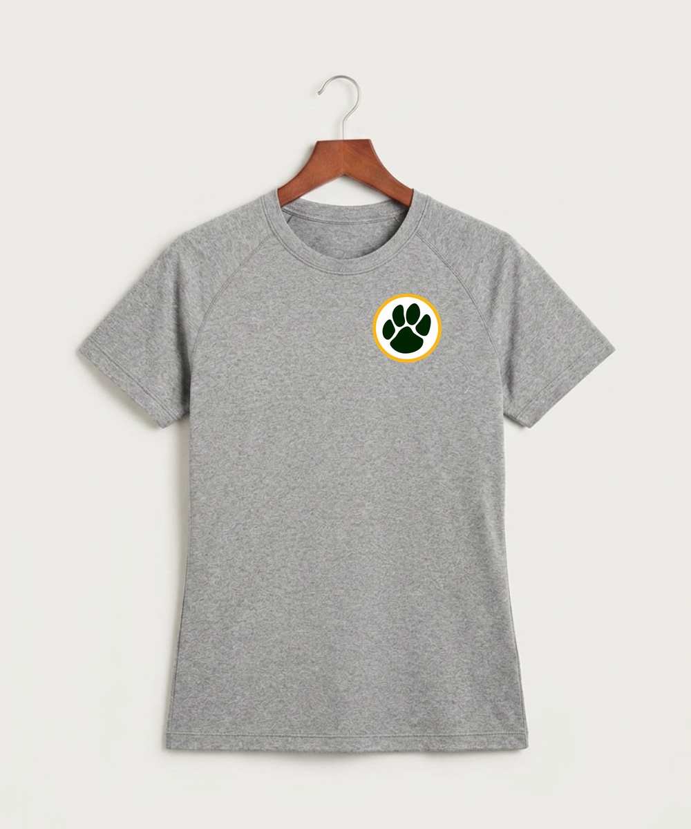 Ashwaubenon High School Baseball (Boys) - Gray Tee - Left Chest