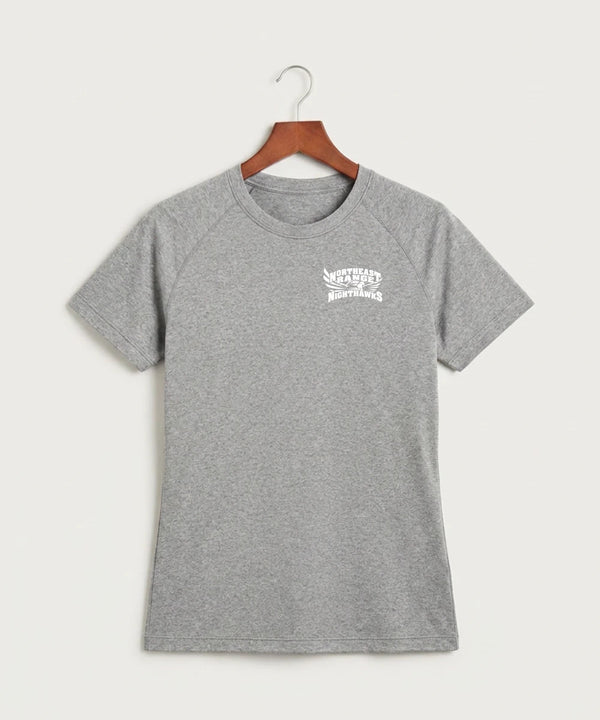 Northeast Range High School Volleyball (Girls) - Gray Tee - Left Chest