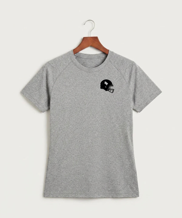 DGF High School Football (Boys) - Gray Tee - Left Chest