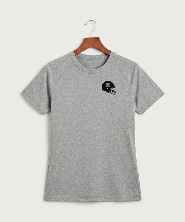 Duluth East High School Football (Boys) - Gray Tee - Left Chest