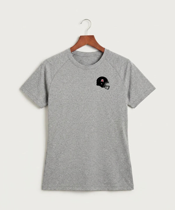 Hancock High School Football (Boys) - Gray Tee - Left Chest