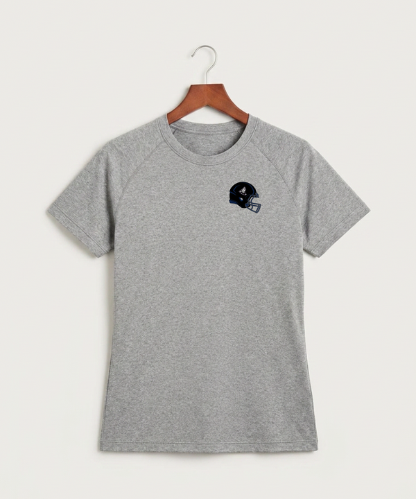 Heron Lake-Okabena High School Football (Boys) - Gray Tee - Left Chest