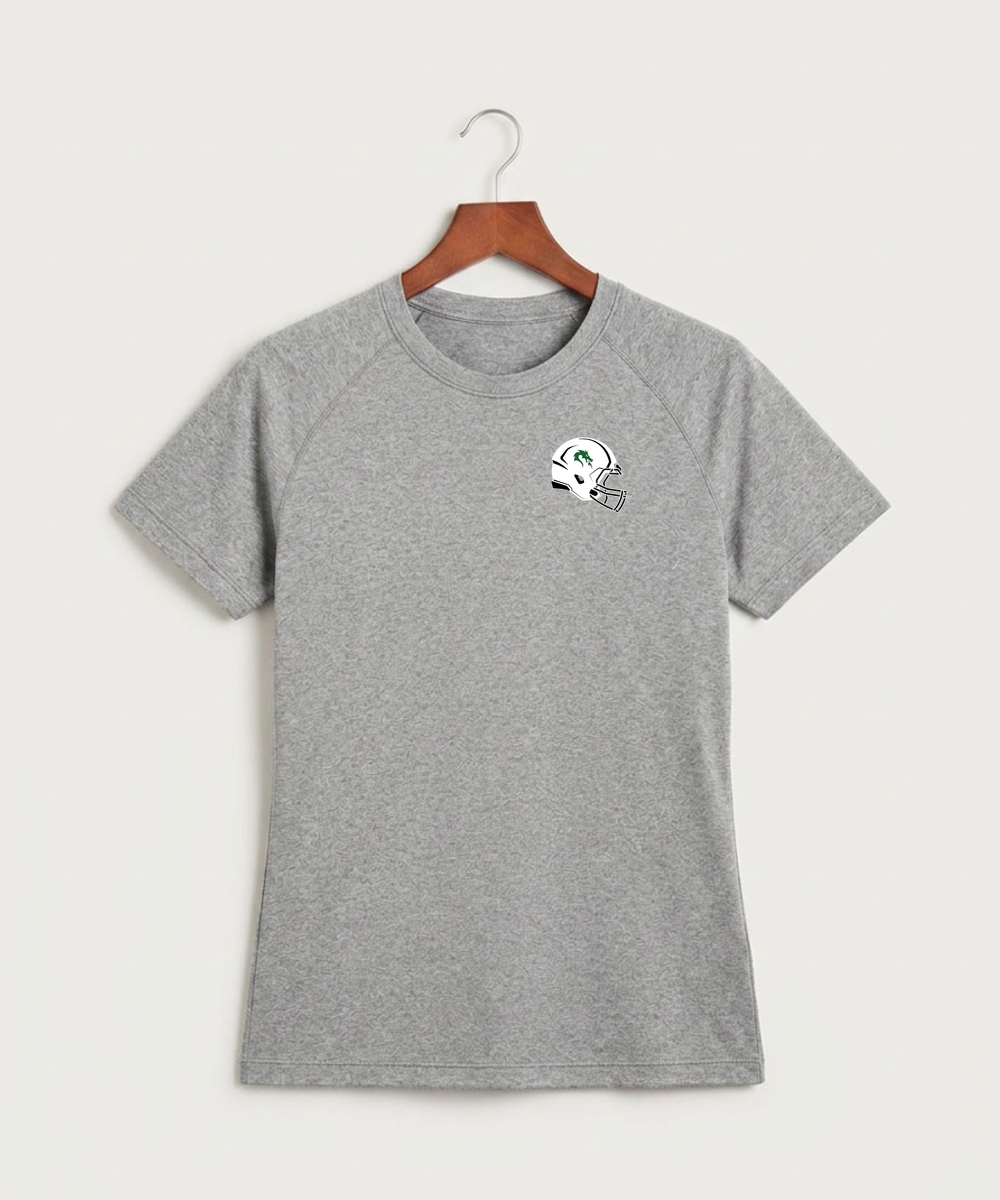 Pine City High School Football (Boys) - Gray Tee - Left Chest
