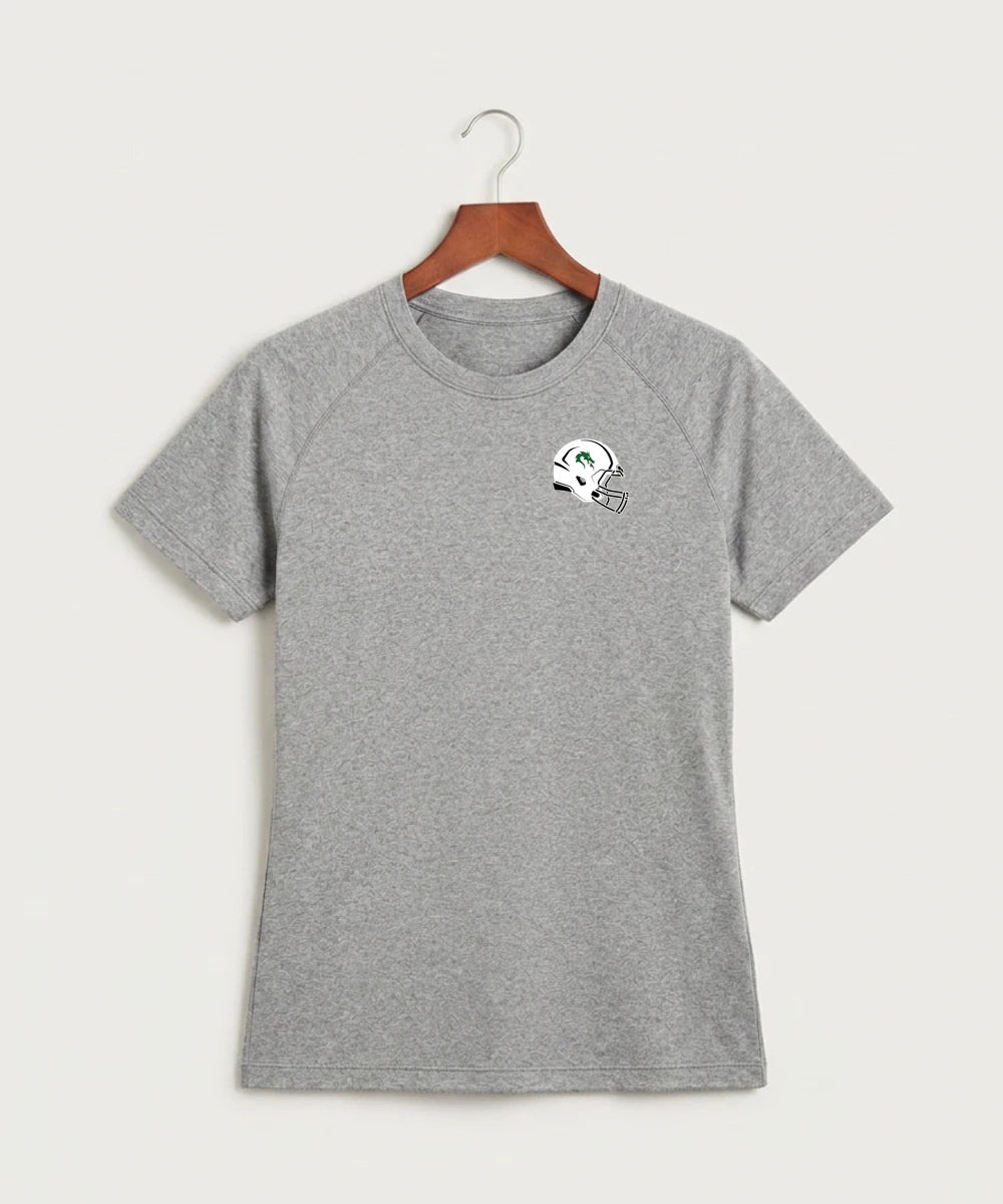 Pine City High School Football (Boys) - Gray Tee - Left Chest