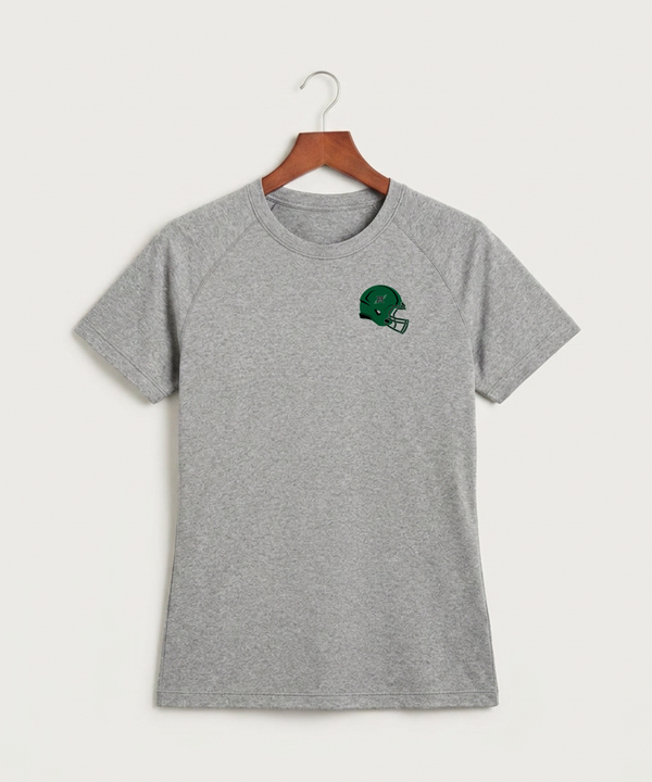 Rock Ridge High School Football (Boys) - Gray Tee - Left Chest