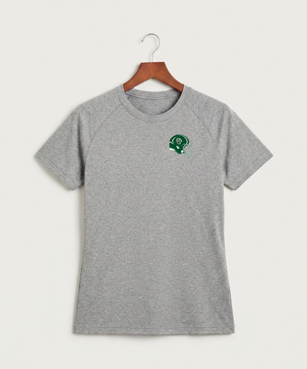 Roseau High School Football (Boys) - Gray Tee - Left Chest