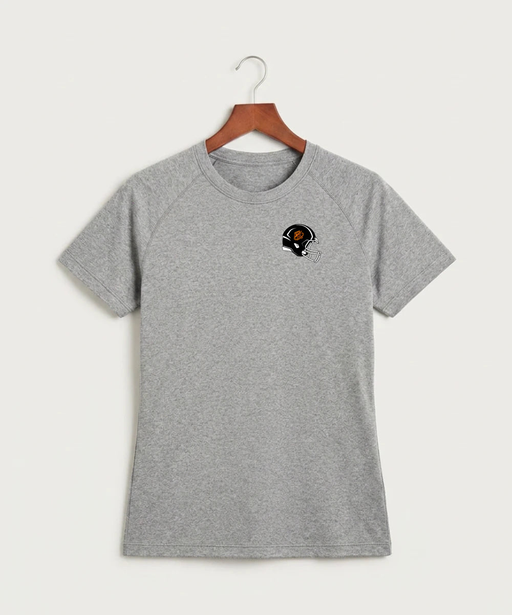 Underwood High School Football (Boys) - Gray Tee - Left Chest