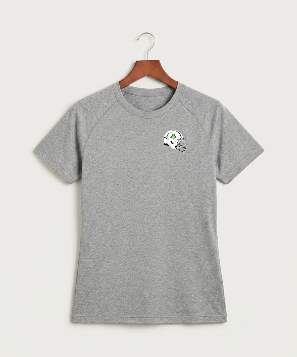 Verndale High School Football (Boys) - Gray Tee - Left Chest