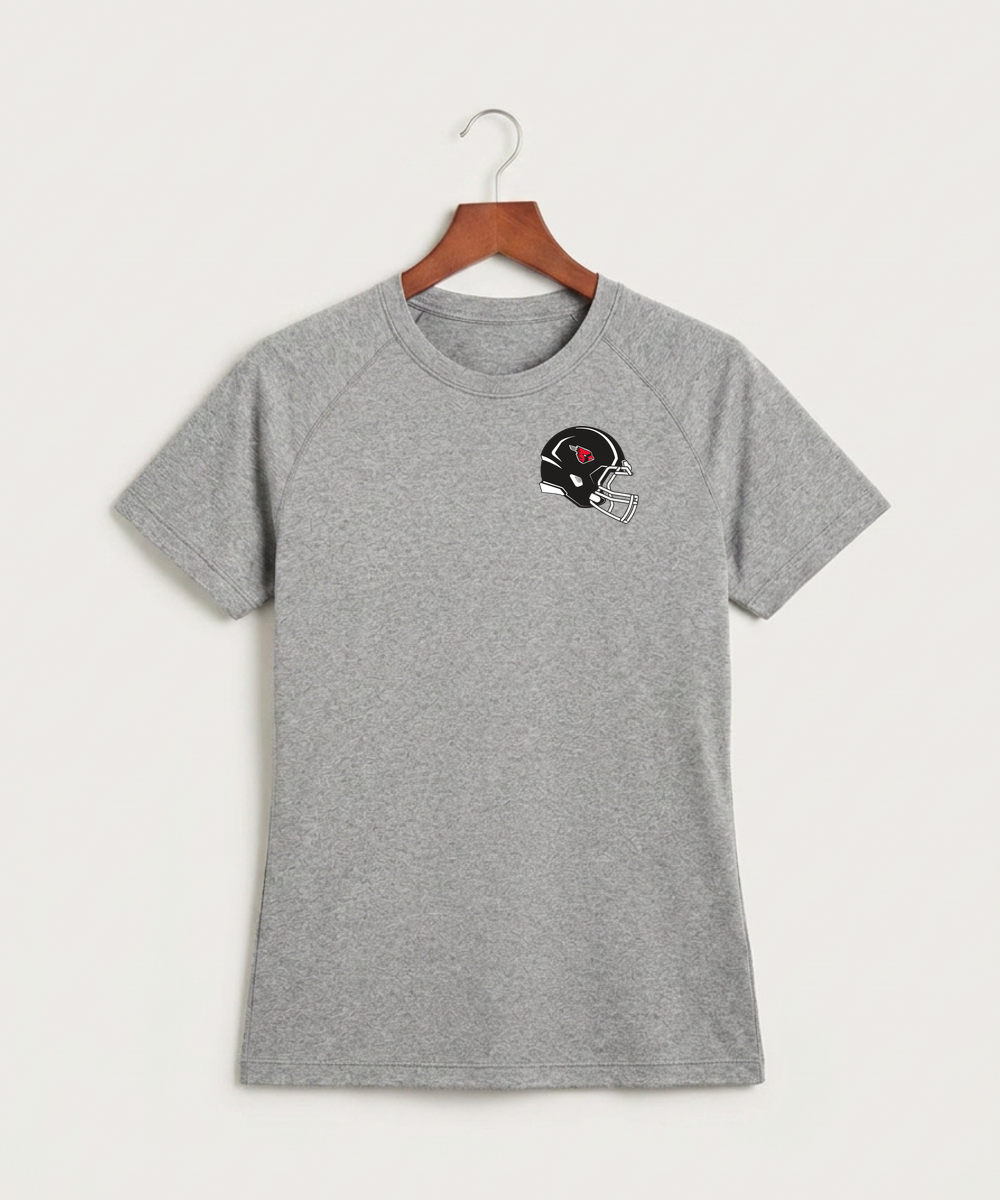 Forreston Football - Gray Tee - Left Chest