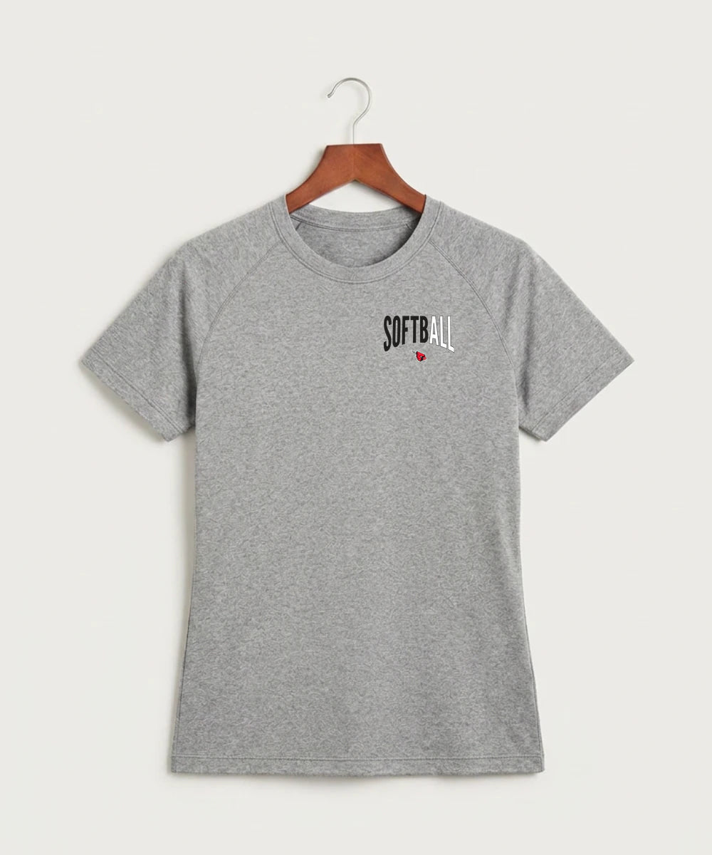Forreston Softball - Gray Tee - Left Chest