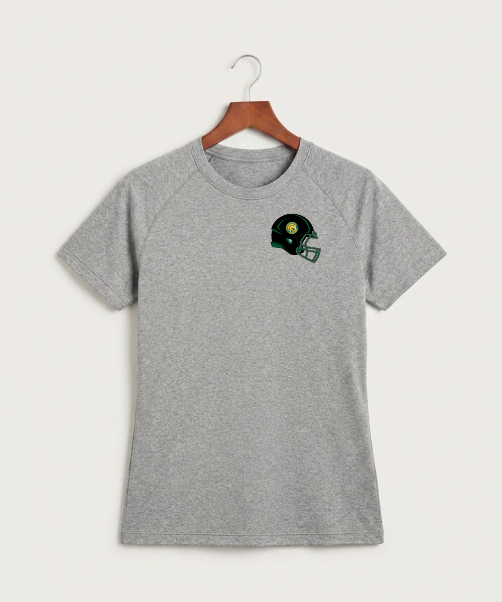 Rushford Peterson High School Football (Boys) - Gray Tee - Left Chest