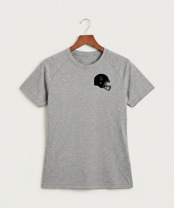 Alden-Conger-Glenville Emmons High School Football (Boys) - Gray Tee - Left Chest