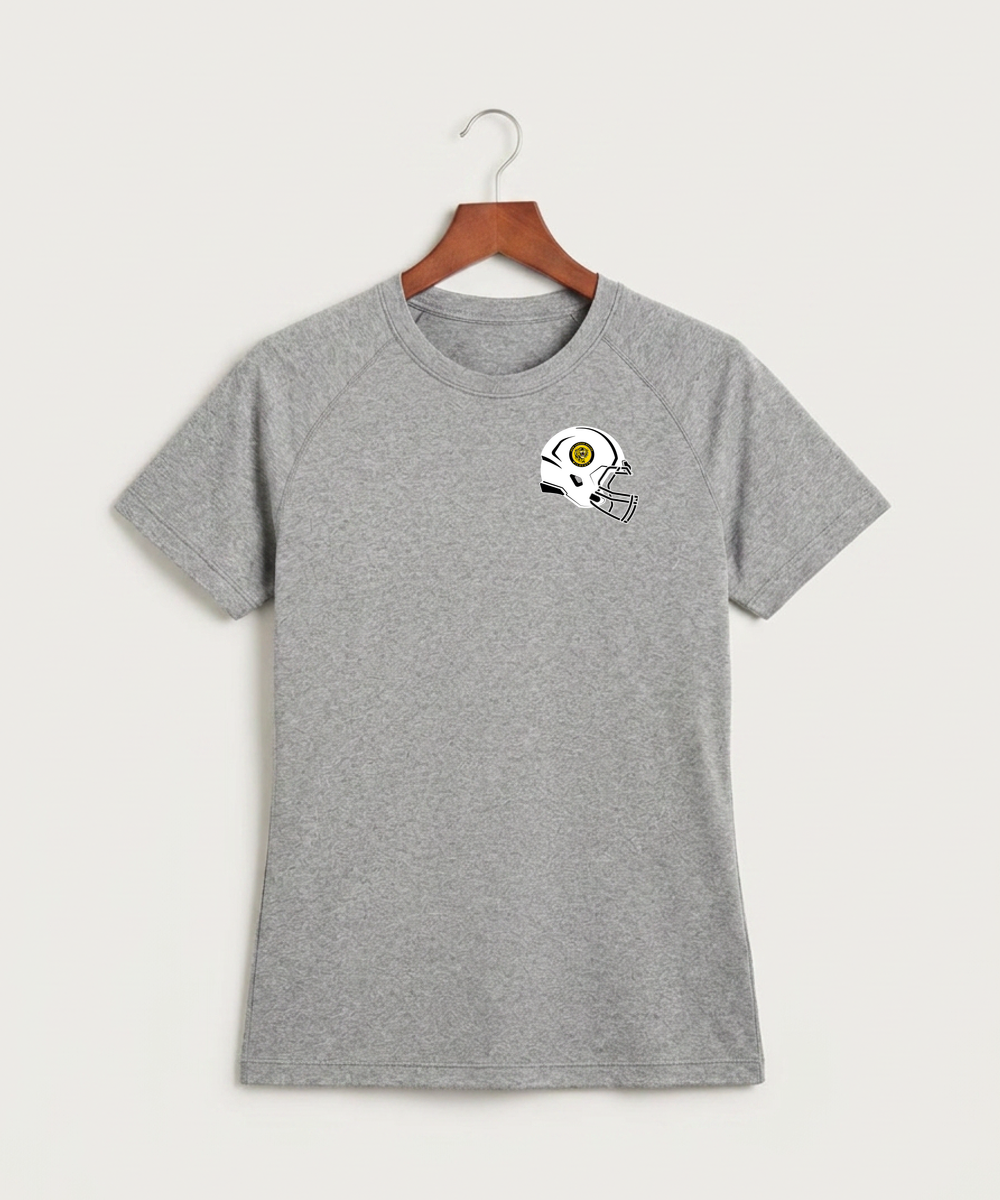 New London Spicer High School Football (Boys) - Gray Tee - Left Chest