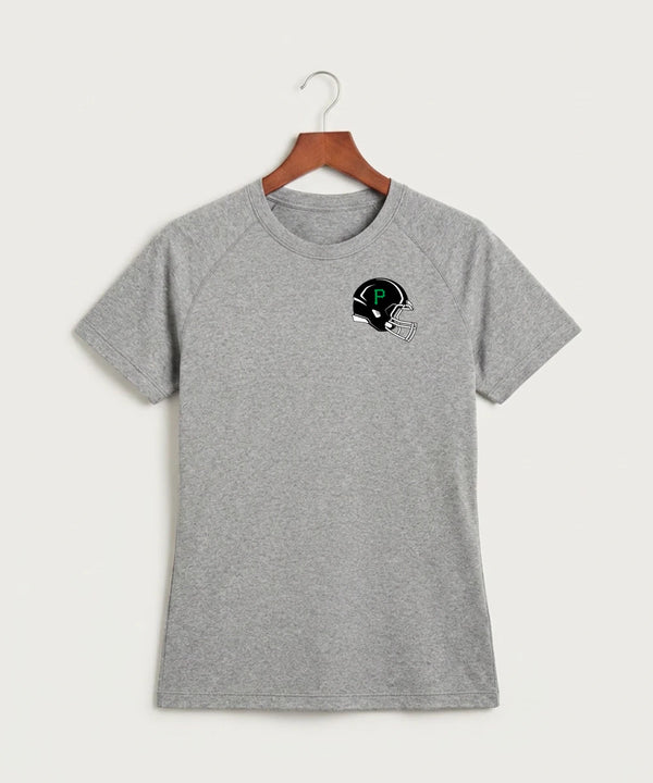 Pipestone Area High School Football (Boys) - Gray Tee - Left Chest