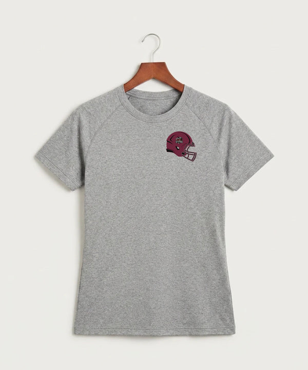Yellow Medicine East High School Football (Boys) - Gray Tee - Left Chest