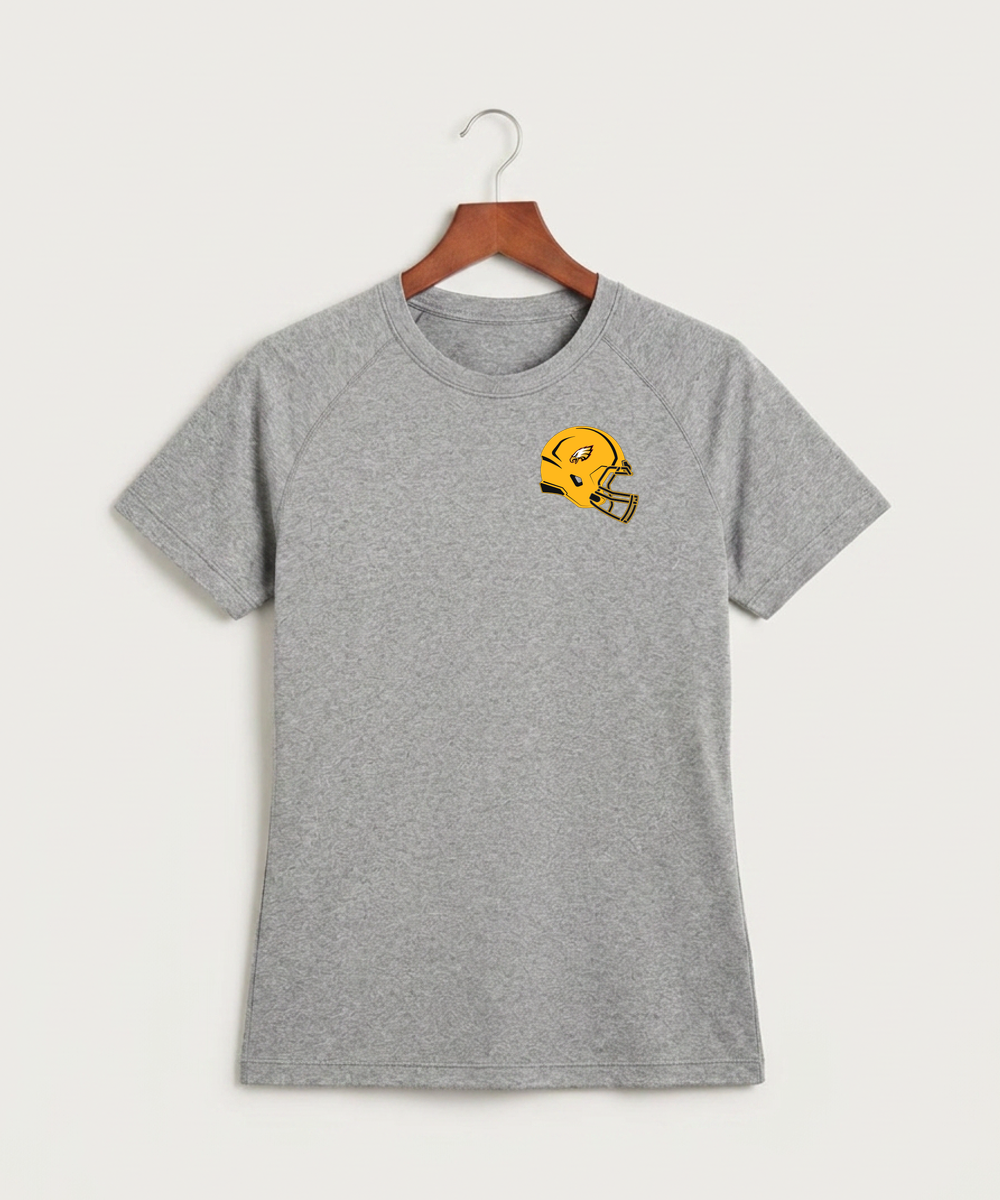 Dover-Eyota High School Football (Boys) - Gray Tee - Left Chest