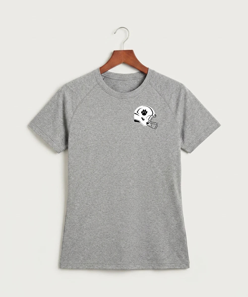 Plainview Elgin Millville H S Football (Boys) - Gray Tee - Left Chest