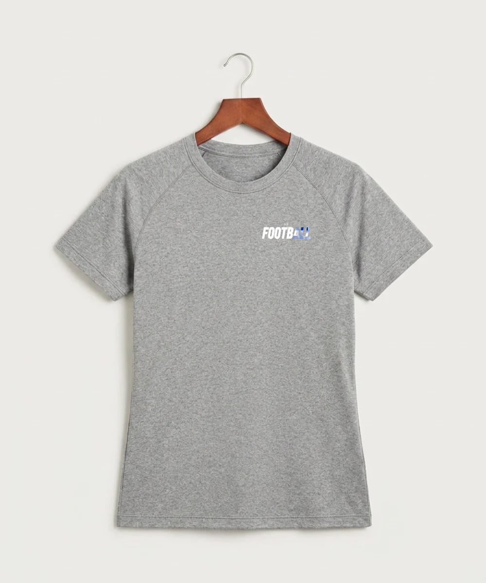 West Bend West High School Football - Gray Tee - Left Chest