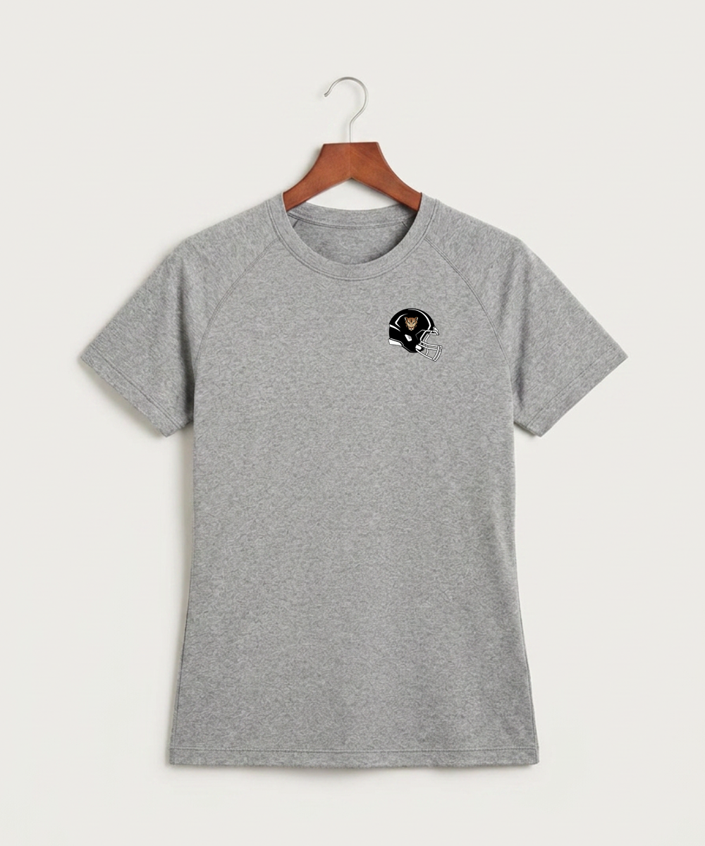Ada Borup High School Football (Boys) - Gray Tee - Left Chest