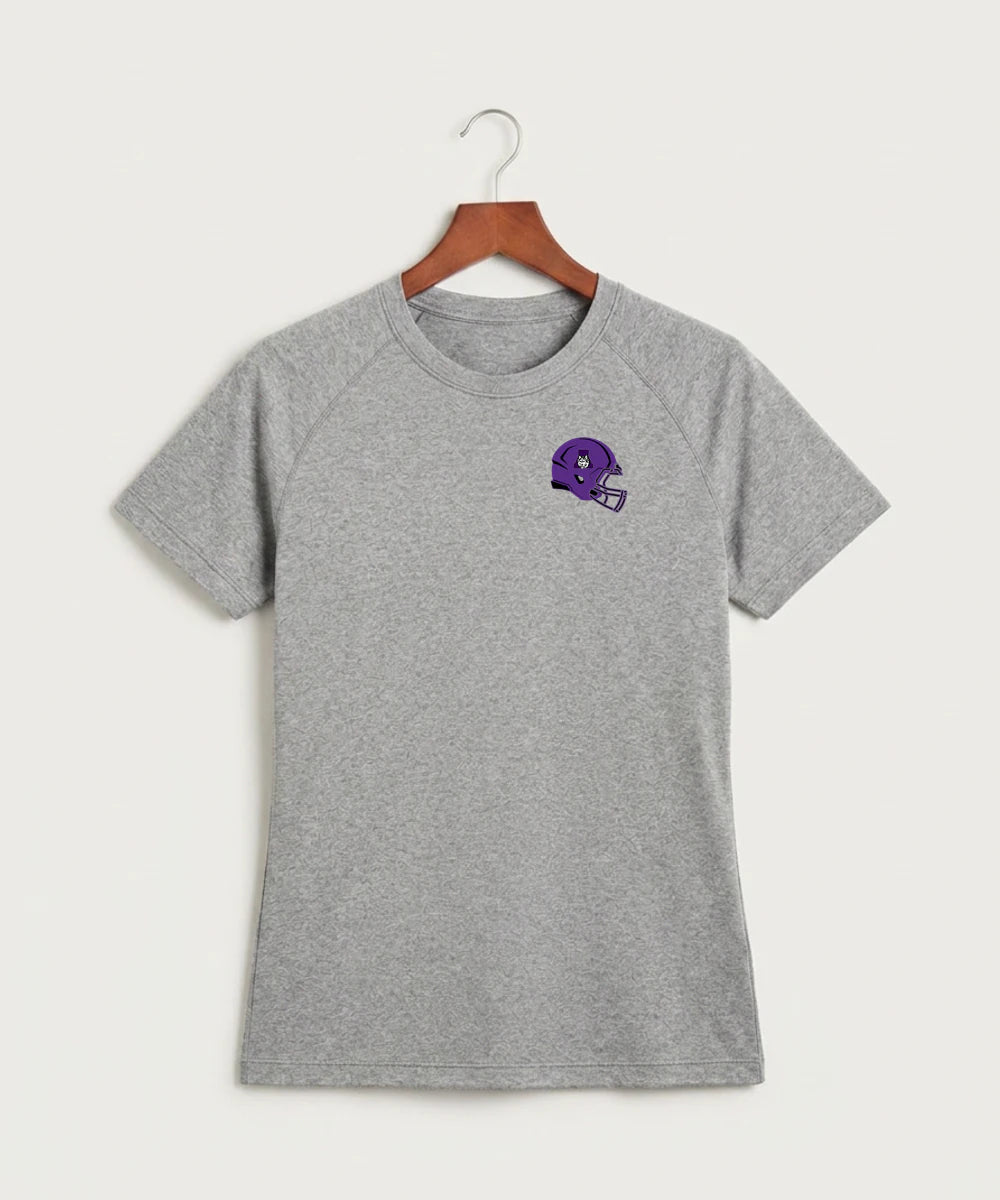 Albany High School Football (Boys) - Gray Tee - Left Chest