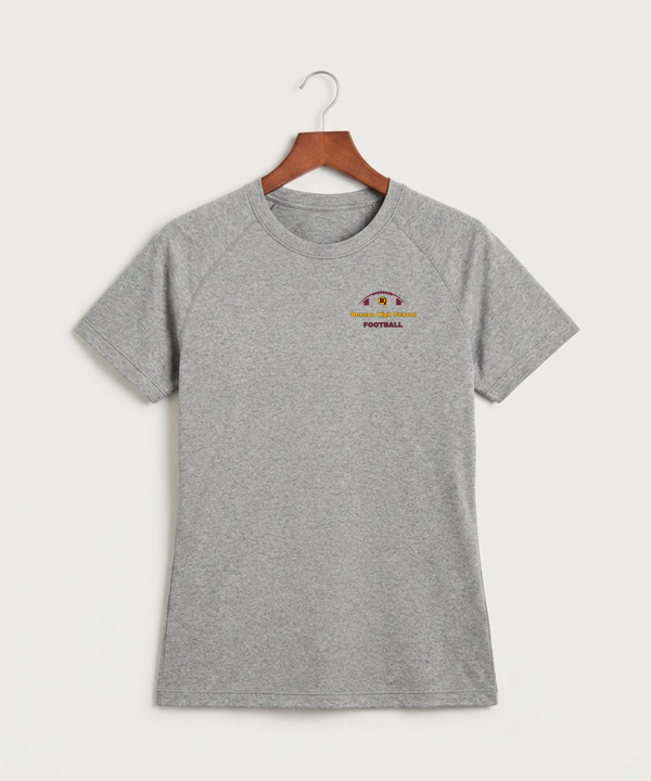 Benson High School Football (Boys) - Gray Tee - Left Chest