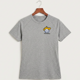 Polo HS Football general - Gray Tee - Left Chest