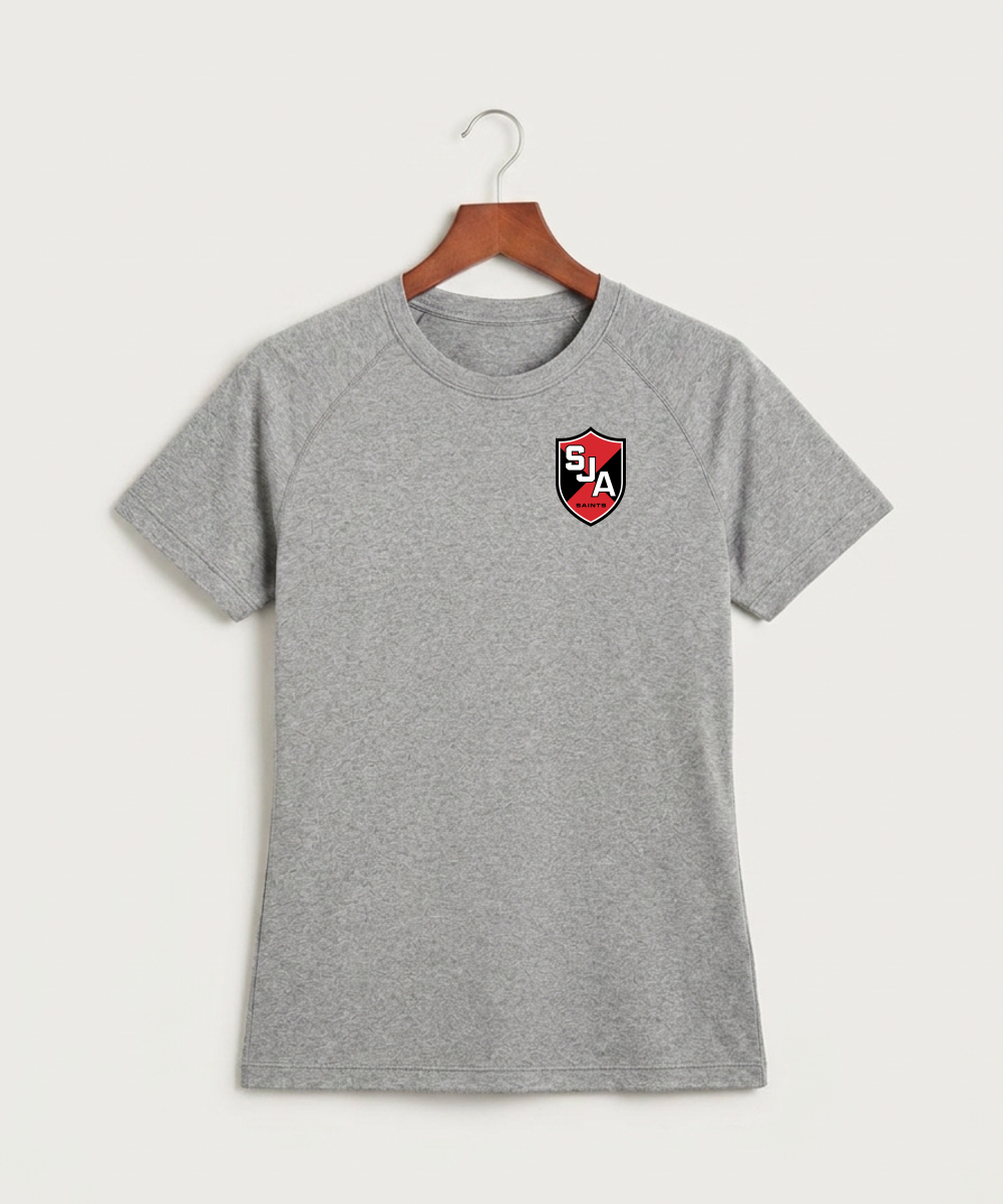 Saint James High School Football (Boys) - Gray Tee - Left Chest