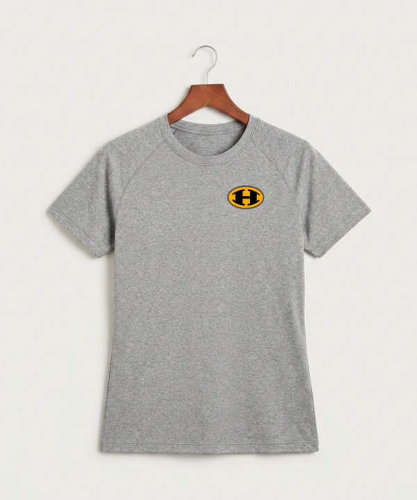 Hutchinson High School Football (Boys) - Gray Tee - Left Chest