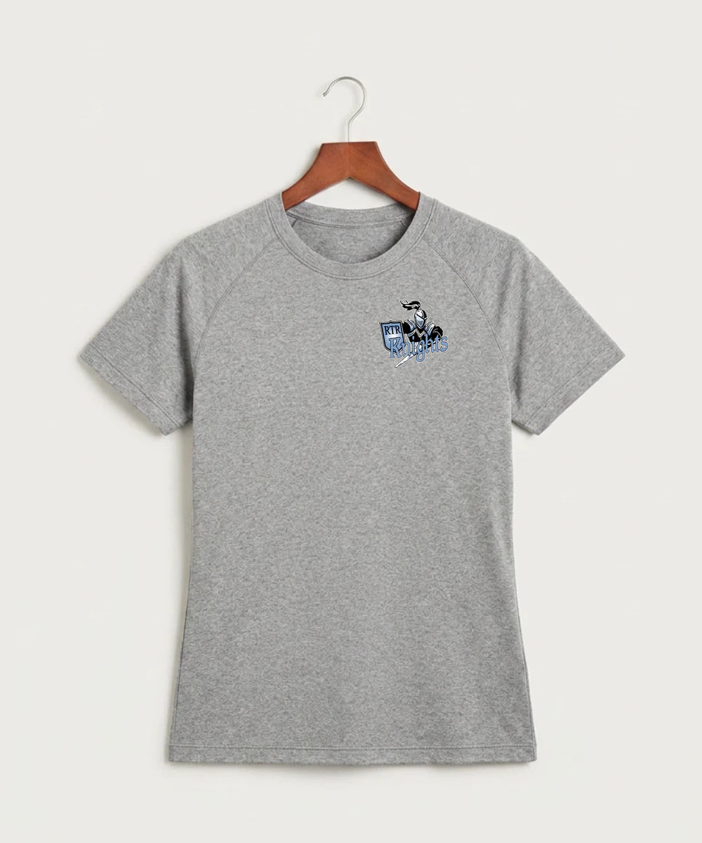 Russell-Tyler-Ruthton High School Football (Boys) - Gray Tee - Left Chest