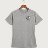 Polo HS Football general - Gray Tee - Left Chest