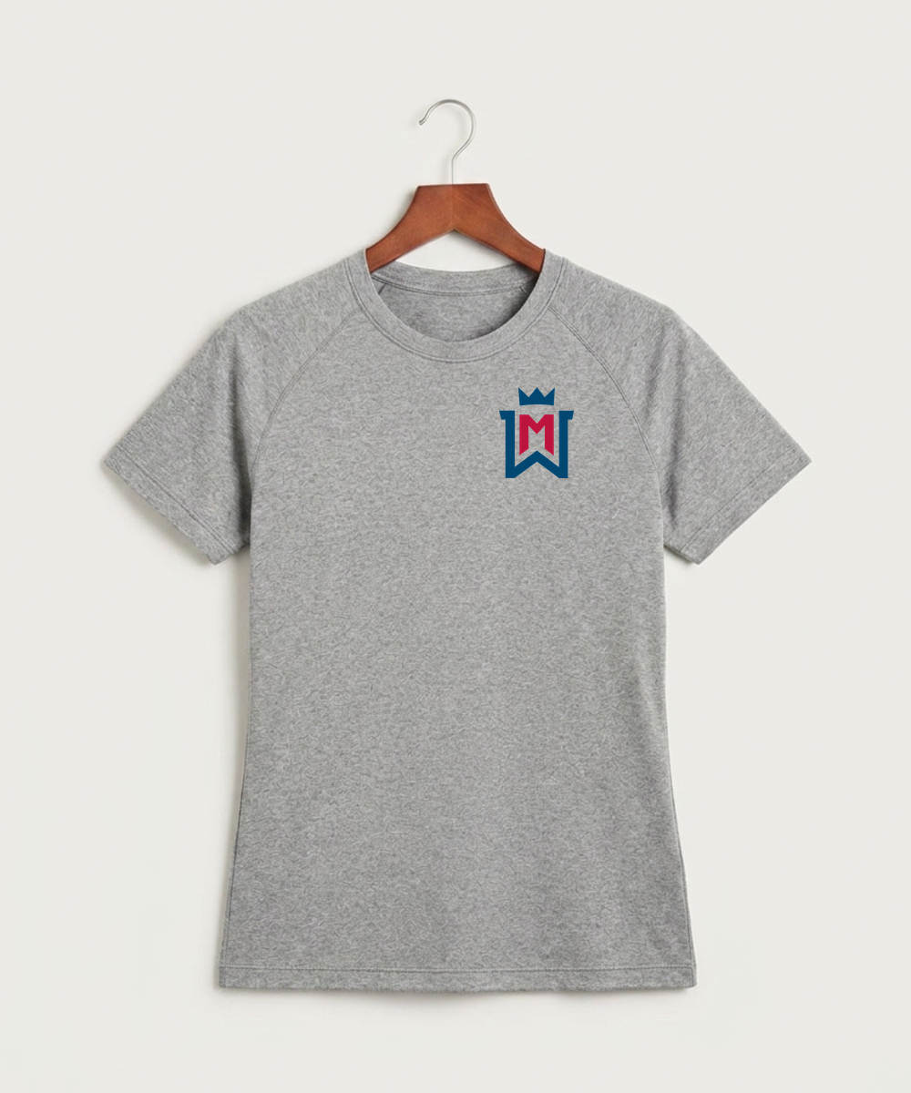 Watertown Mayer High School Football (Boys) - Gray Tee - Left Chest