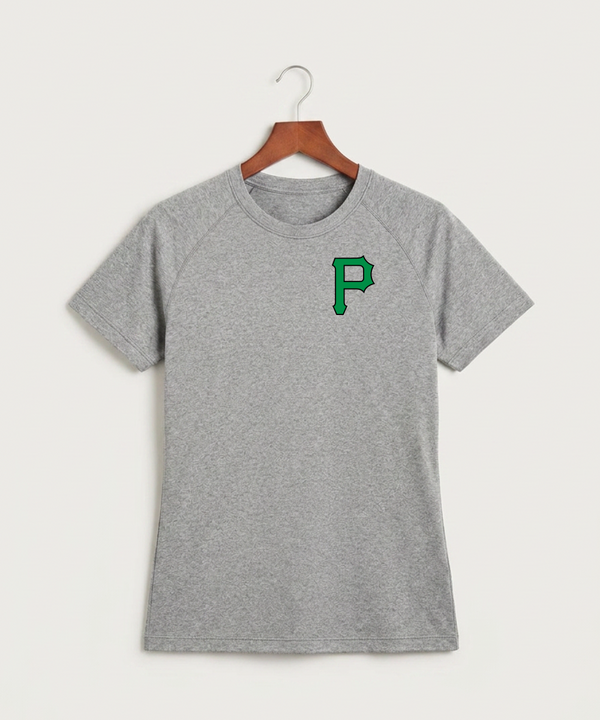 Pipestone Area High School Football (Boys) - Gray Tee - Left Chest